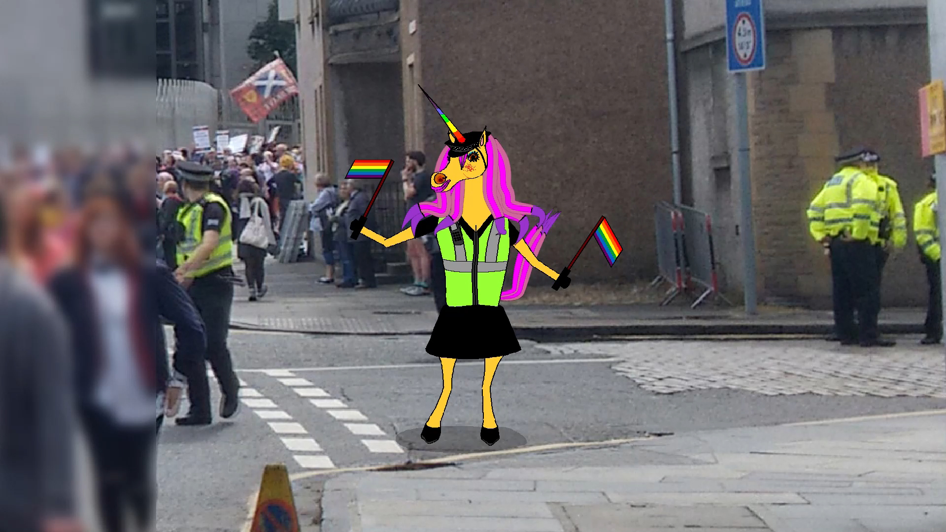 Missy Hortense On A Pride March