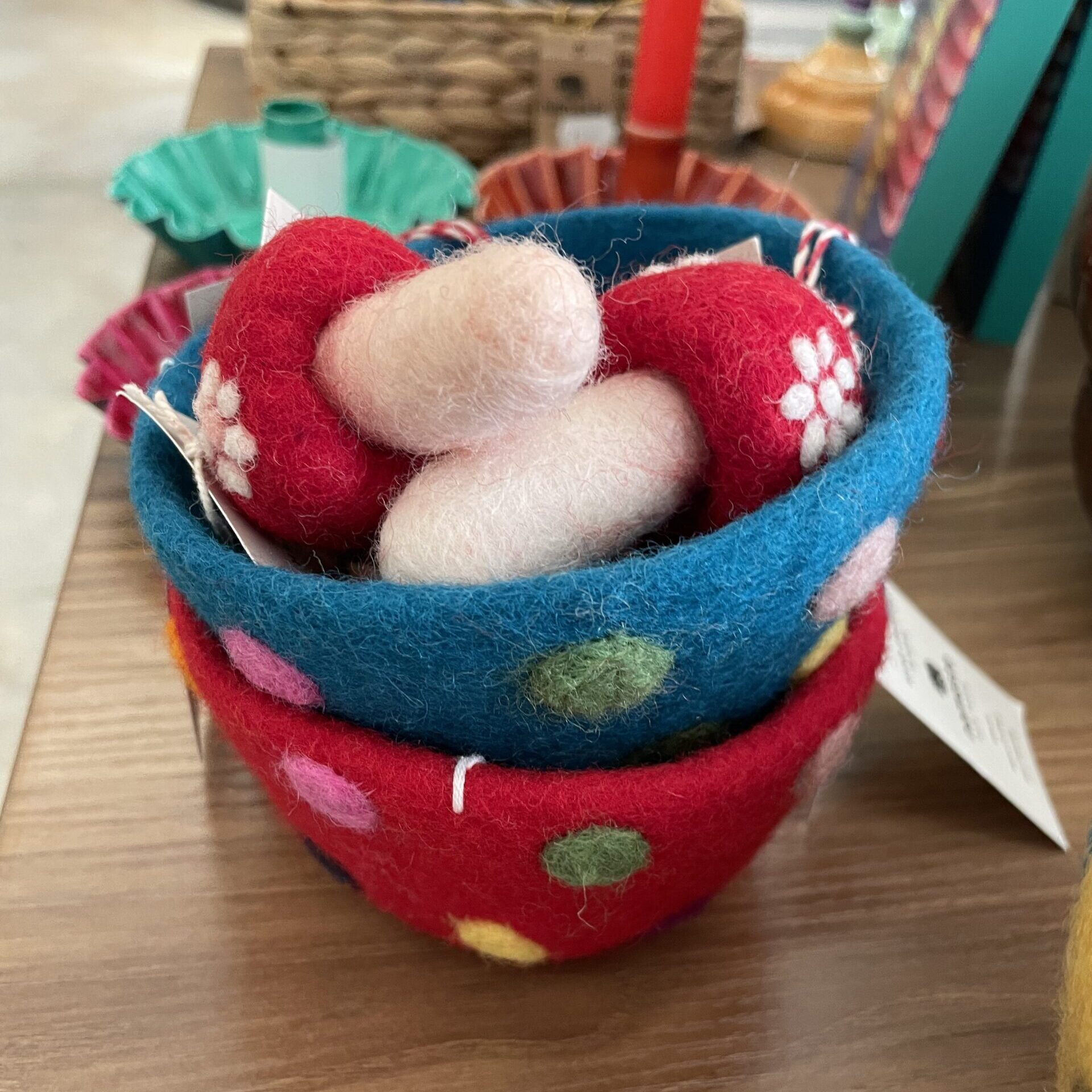 Shop Stock Felt Bowls