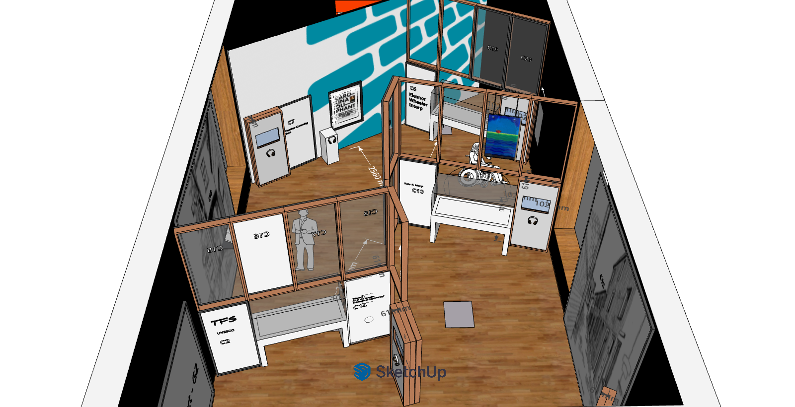 Figure 2 Aerial View of Gallery 2