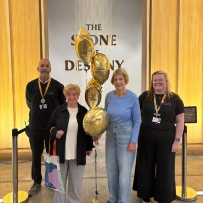 Perth-Museum-Visitor-Services-Team-Adrian-and-Georgia-with-the-500000-visitors-Mary-Drew-L-and-Susan-Kendall-R-2-aspect-ratio-350-350